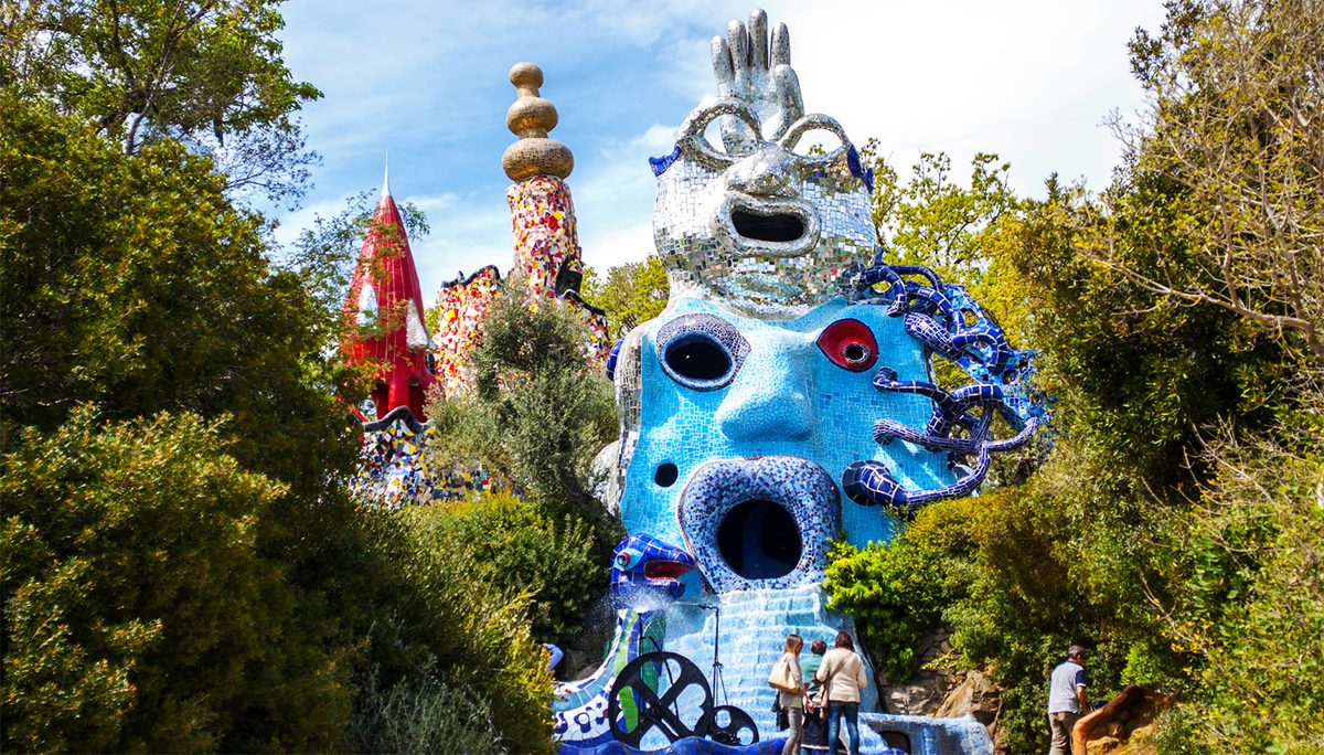 Statue del Giardino dei Tarocchi