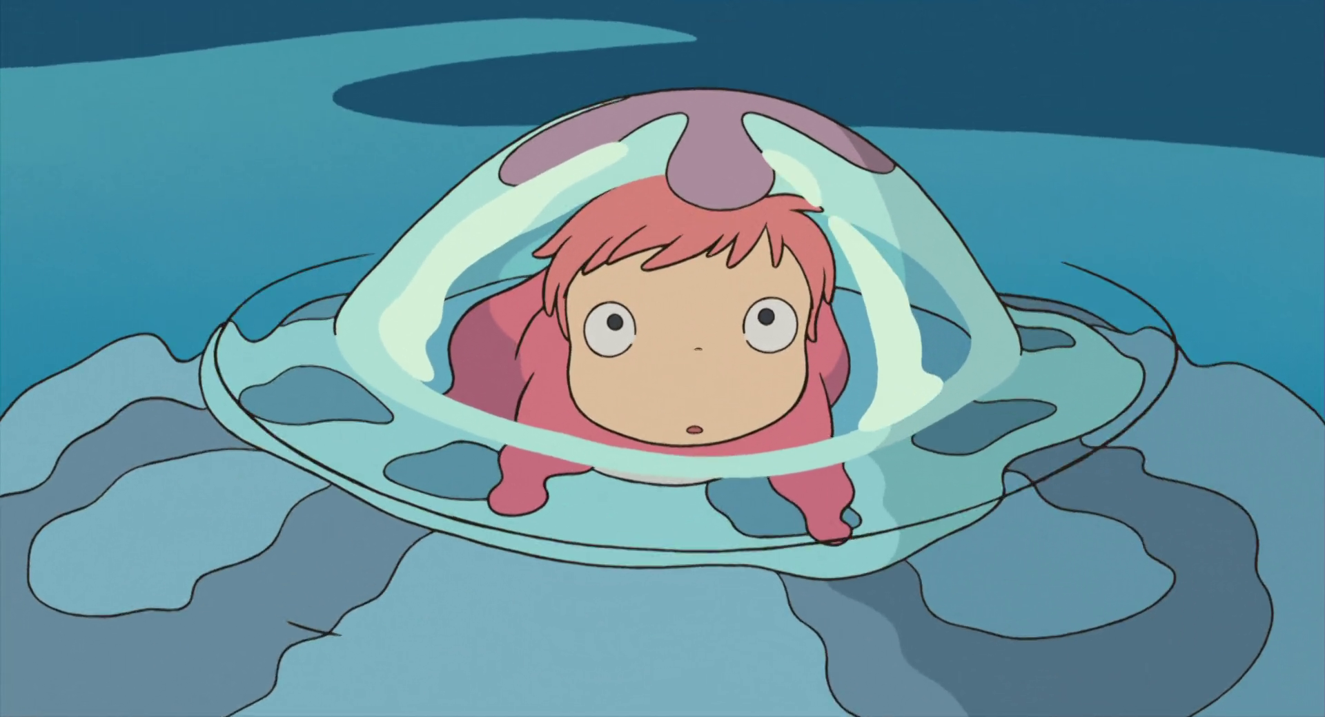 la sigla finale di Ponyo sulla scogliera