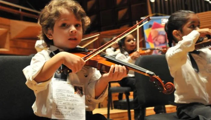 The history of the Orchestra of Children founded by Abreu