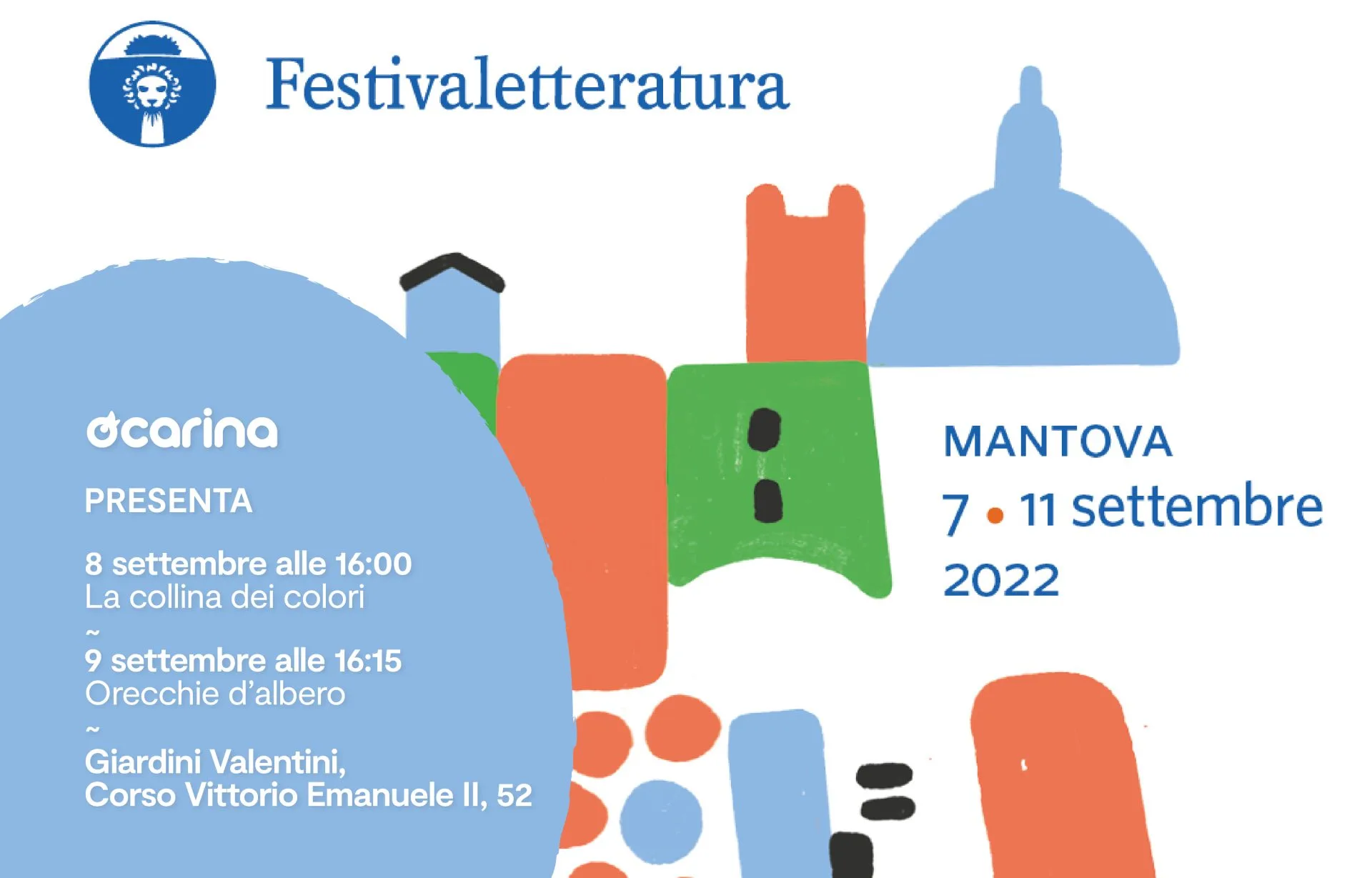 Ocarina al Festivaletteratura di Mantova