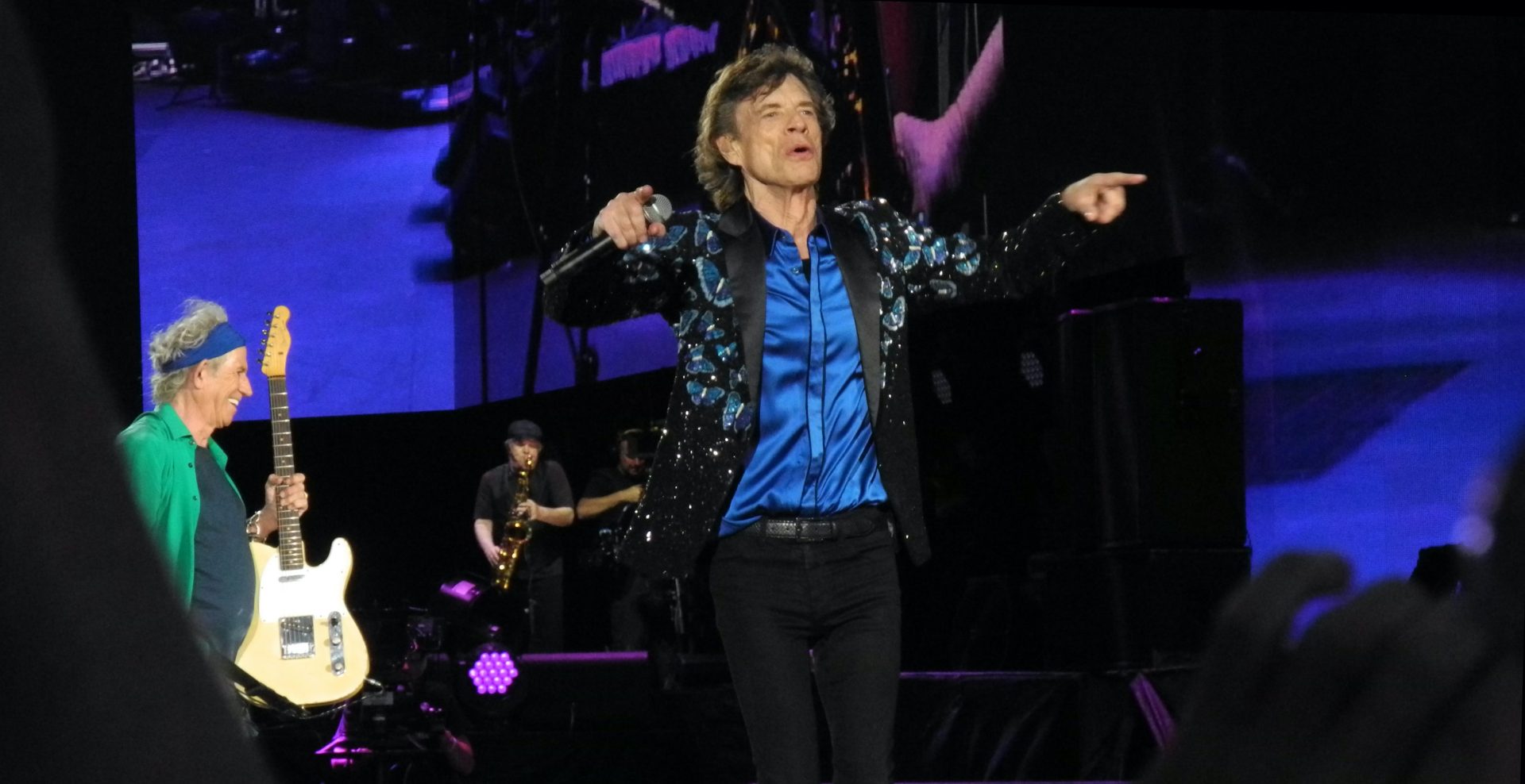 Joyeux anniversaire Mick Jagger! Le leader des Rolling Stones fête ses 80 ans.