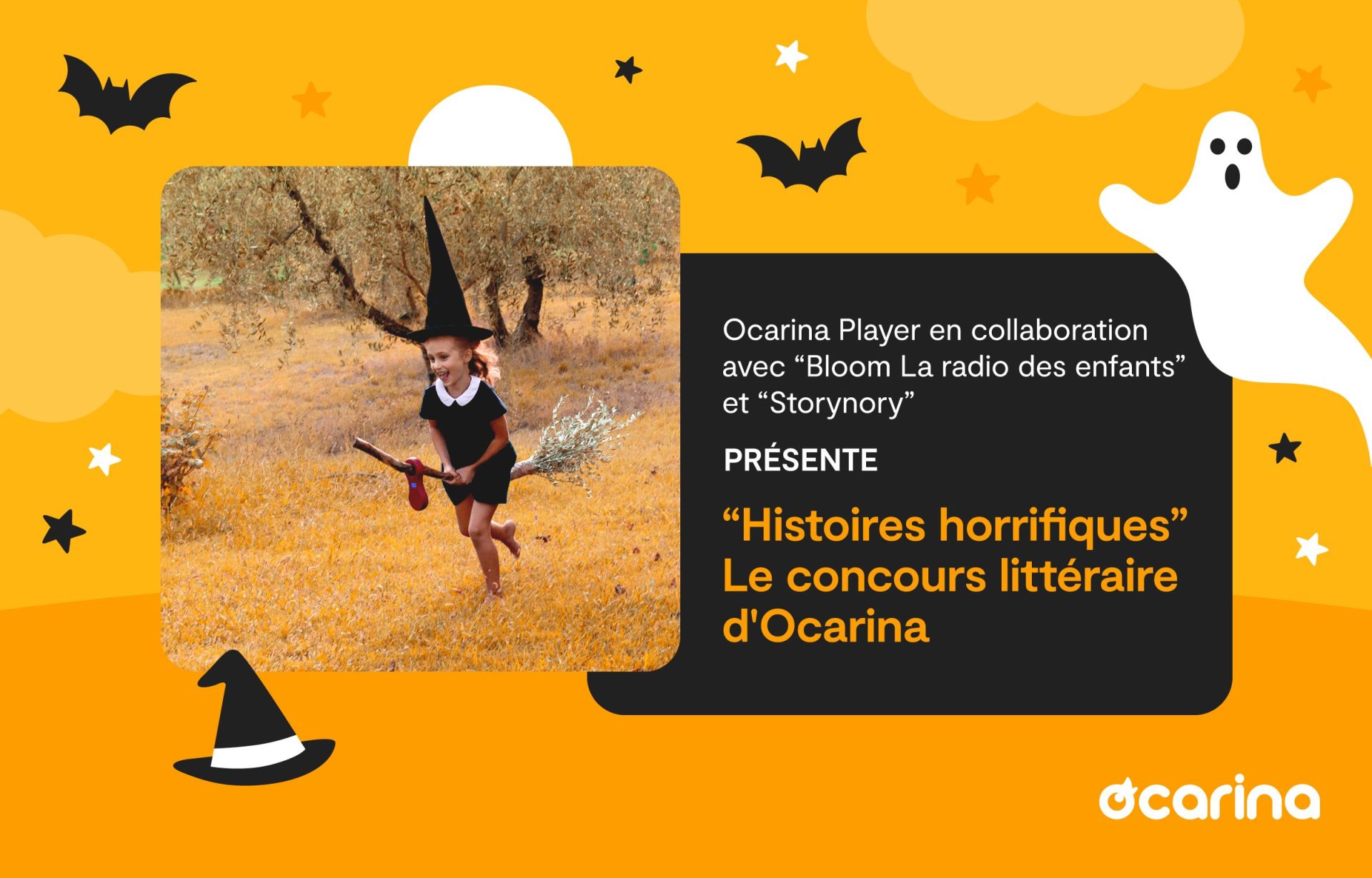 Ocarina présente un Concours littéraire “Histoires horrifiques”