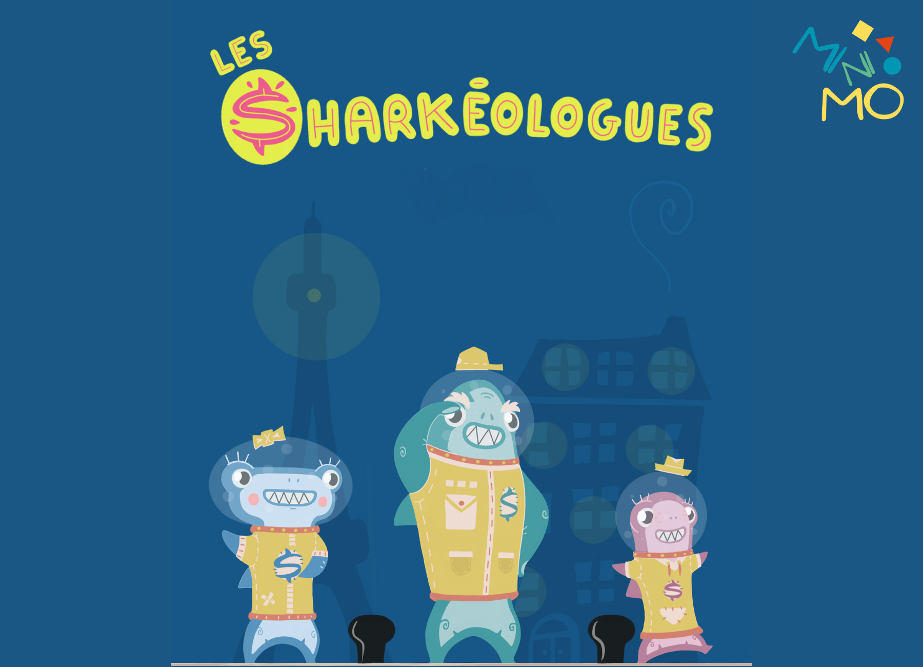 Listen to the adventures of “Les Sharkéologues”