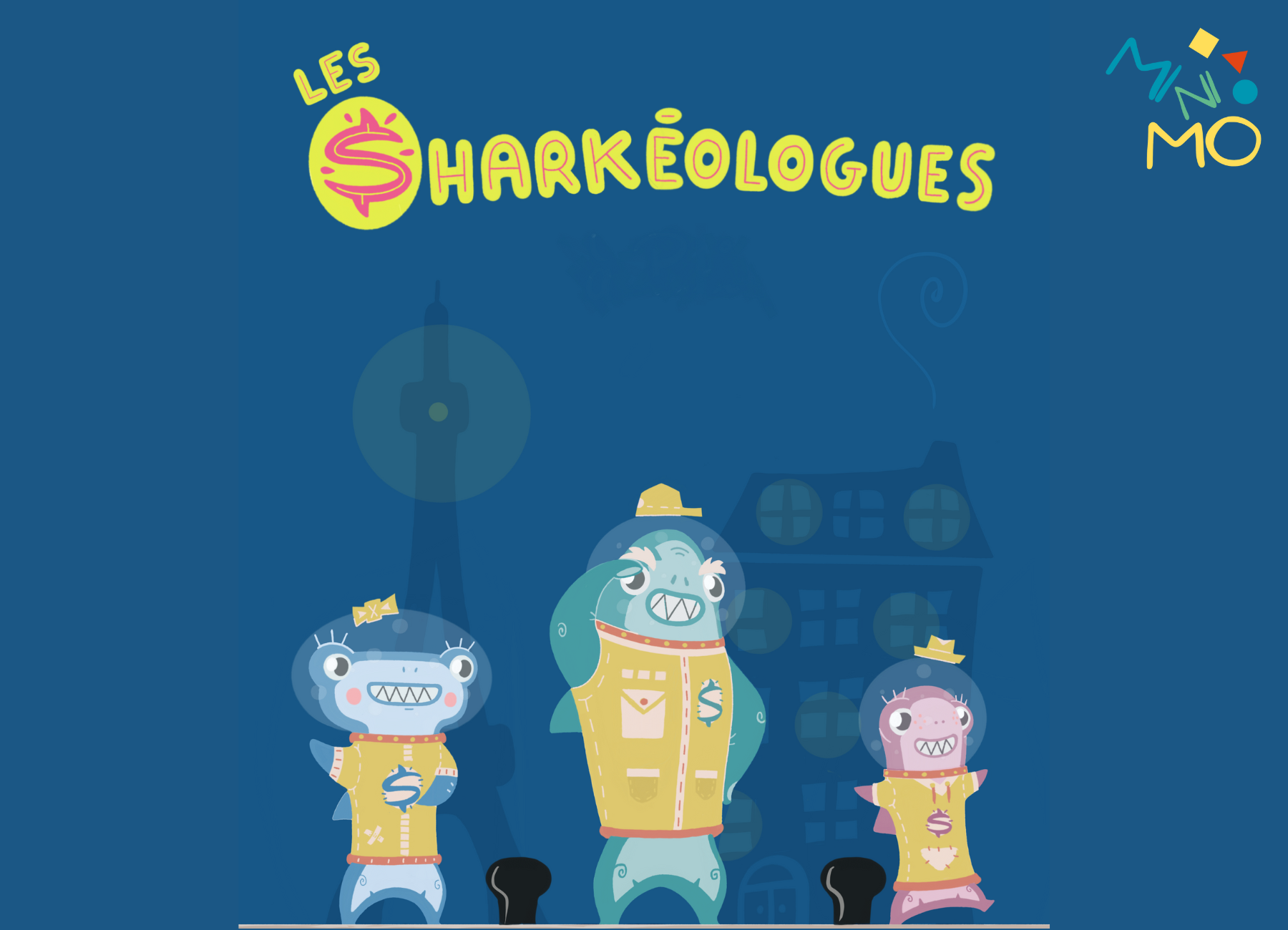 Ascolta le avventure dei “Les Sharkéologues”